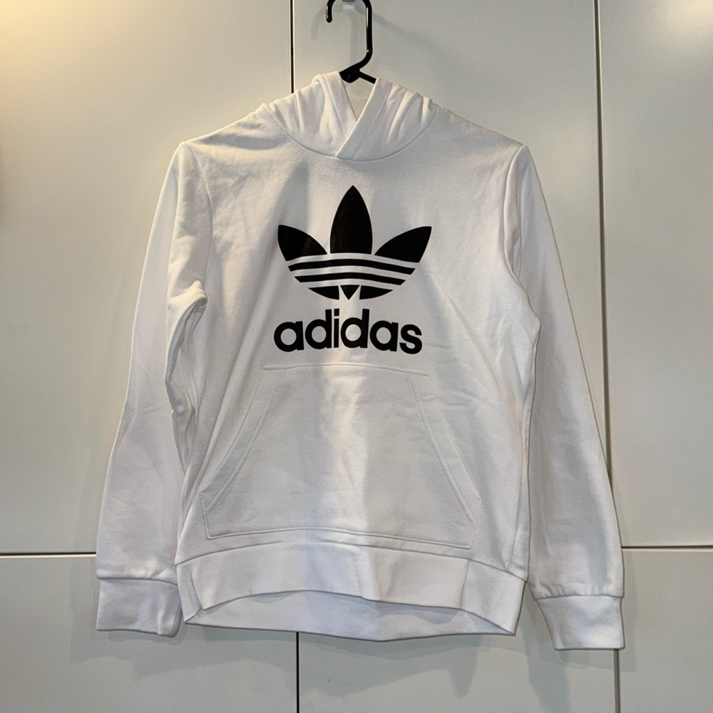 NWOT ADIDAS Originals Hoodie Tan szYouth L / Womens S